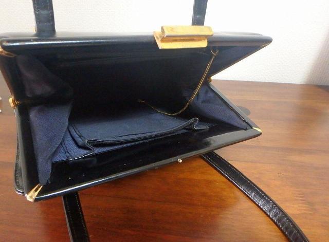 ◆銀座かねまつ GINZA Kanematsu ハンドバッグ ブラック 中古品 < 女性ファッション  ◆銀座かねまつ GINZA Kanematsu ハンドバッグ ブラック 中古品 < 女性ファッションの