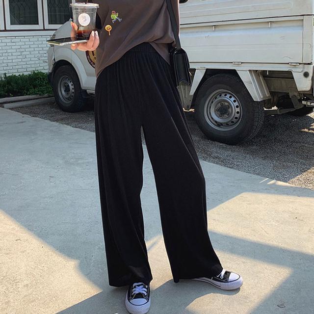 送料無料 新品 プリーツパンツ セルフカットワイドパンツ < 女性ファッション  送料無料 新品 プリーツパンツ セルフカットワイドパンツ < 女性ファッションの