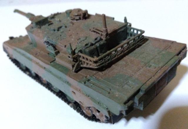 (わけあり)90式戦車1/72ピットロードプラモデル完成品 < ホビー  (わけあり)90式戦車1/72ピットロードプラモデル完成品 < ホビーの