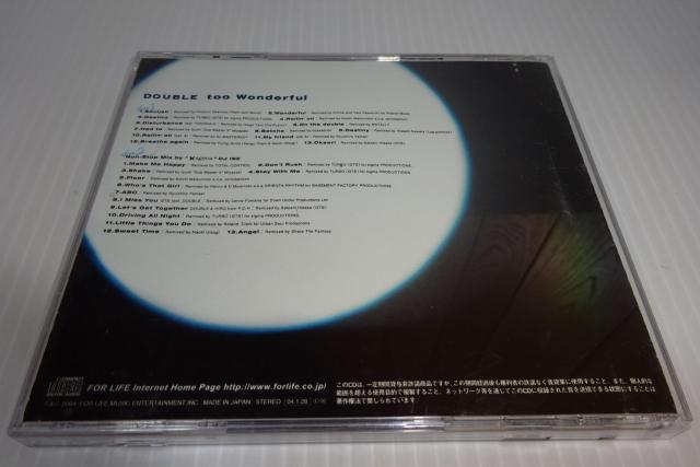 2CD★DOUBLE★Too Wonderful★JPOP★2枚同梱270円 < タレントグッズ  2CD★DOUBLE★Too Wonderful★JPOP★2枚同梱270円 < タレントグッズの