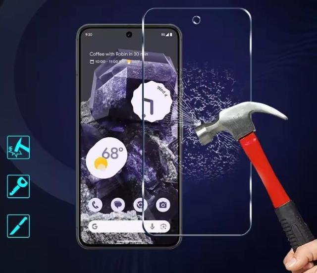 Google Pixel 8a �K���X �ی�t�B���� 2.5D �s�N�Z��8a pixel8a  ���Ɏq �ی�t�B���� 2.5�c �� �Ɠd/AV�� 