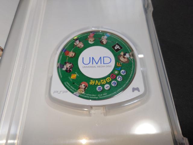 PSP みんなのGOLF ポータブル PSP the Best / みんなのゴルフ ケース・解説書付き < ゲーム本体/ソフト PSP みんなのGOLF ポータブル PSP the Best / みんなのゴルフ ケース・解説書付き < ゲーム本体/ソフトの