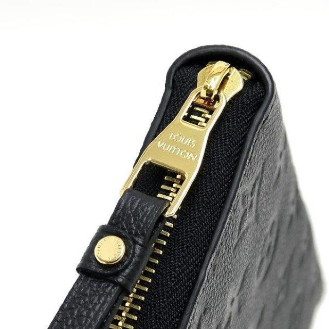 ◆ 本物 新品同様 ◆ LV ルイヴィトン ジッピーウォレット モノグラム アンプラント 長財布 黒 袋 箱 人気 M61864 < ブランド  ◆ 本物 新品同様 ◆ LV ルイヴィトン ジッピーウォレット モノグラム アンプラント 長財布 黒 袋 箱 人気 M61864 < ブランドの