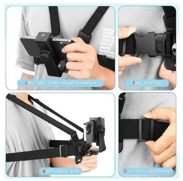 送料無料 未使用品  スマホクリップ チェストストラップ マウント ハーネススホルダー ブラケット アクションカメラ < 家電/AV  送料無料 未使用品  スマホクリップ チェストストラップ マウント ハーネススホルダー ブラケット アクションカメラ < 家電/AVの
