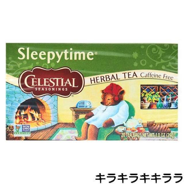 《New》CELESTIAL/セレッシャル★癒し★カフェインフリー・スリーピータイム(SLEEPYTIME)<ハーブティー> < グルメ/ドリンク  《New》CELESTIAL/セレッシャル★癒し★カフェインフリー・スリーピータイム(SLEEPYTIME)<ハーブティー> < グルメ/ドリンクの