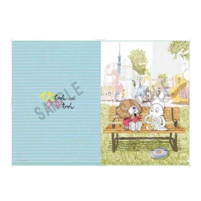 キャラアニ イカちゃんクマちゃん クリアファイル ブルー < アニメ/コミック/キャラクター  キャラアニ イカちゃんクマちゃん クリアファイル ブルー  < アニメ/コミック/キャラクターの