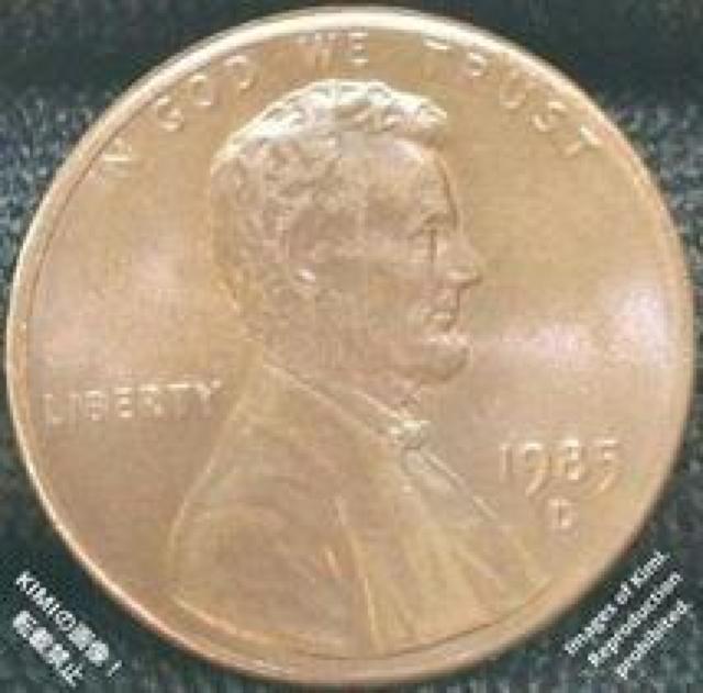 1Zgd 1985 D 2 AJO J[ 1Zgd 1yj[ ݕ Coin 1 Cent Lincoln  zr[ 