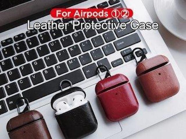 AirPods 1世代 2世代 ケース レザー カラビナ エアーポッズ 保護ケース レザー調 レッド < 家電/AV AirPods 1世代 2世代 ケース レザー カラビナ エアーポッズ 保護ケース レザー調 レッド < 家電/AVの
