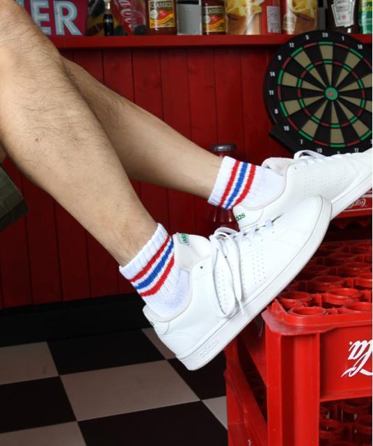 【新品3足セット】ホワイトライン ヘビーパイル メンズソックス < 男性ファッション 【新品3足セット】ホワイトライン ヘビーパイル メンズソックス < 男性ファッションの