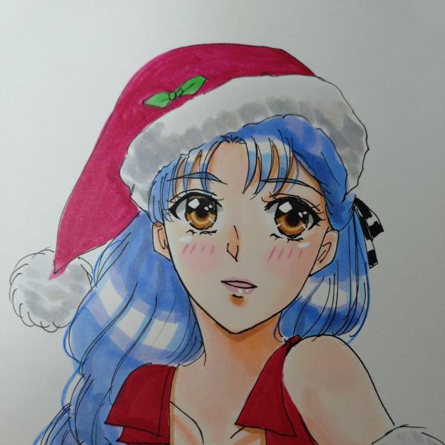 自作イラスト 同級生2 鳴沢美佐子 サンタ < アニメ/コミック/キャラクター 自作イラスト 同級生2 鳴沢美佐子 サンタ < アニメ/コミック/キャラクターの