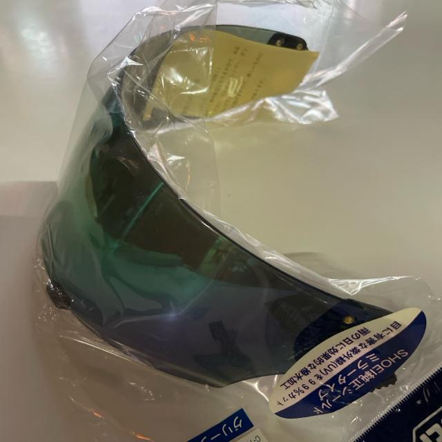 SHOEI C-10A �X���[�N �~���[ �O���[��/�C�G���[ 1 �Z�b�g ���� �� ������/�o�C�N