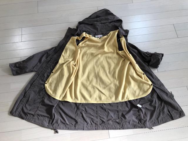 ★特価★大活躍極美品ライナー付きトレンチコートAWAW コートカーキ着痩せウエスト紐調整くびれ美人体型カバー大活躍フード付き < 女性ファッション  ★特価★大活躍極美品ライナー付きトレンチコートAWAW コートカーキ着痩せウエスト紐調整くびれ美人体型カバー大活躍フード付き < 女性ファッションの