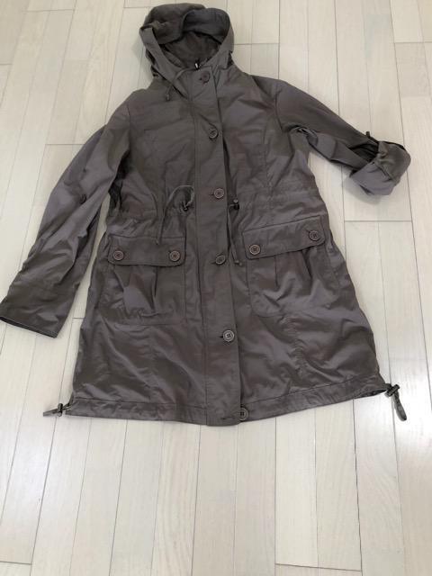 ★特価★大活躍極美品ライナー付きトレンチコートAWAW コートカーキ着痩せウエスト紐調整くびれ美人体型カバー大活躍フード付き < 女性ファッション  ★特価★大活躍極美品ライナー付きトレンチコートAWAW コートカーキ着痩せウエスト紐調整くびれ美人体型カバー大活躍フード付き < 女性ファッションの