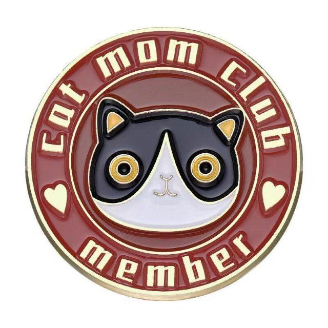 新品 ハチワレ猫 ピンブローチ ピンバッジ ピンズ 猫ママの会 会員  < 女性アクセサリー/時計  新品 ハチワレ猫 ピンブローチ ピンバッジ ピンズ 猫ママの会 会員   < 女性アクセサリー/時計の