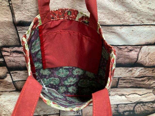 送料無料!お洒落なレトロアンティーク調フラワー柄ゴブラン織り!肩掛け縦型 トートバッグ(画像から)1個2,200円が < 女性ファッション  送料無料!お洒落なレトロアンティーク調フラワー柄ゴブラン織り!肩掛け縦型 トートバッグ(画像から)1個2,200円が < 女性ファッションの