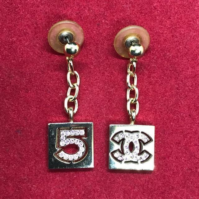 レア 正規品 シャネル CoCo&No5 スイングピアス ゴールド < ブランド  レア 正規品 シャネル CoCo&No5 スイングピアス ゴールド  < ブランドの