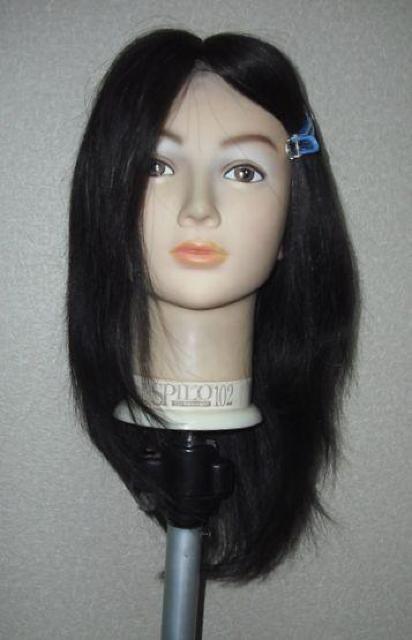 新品 人毛 ウィッグ 人工皮膚付き 自然色30p Mサイズ < 女性ファッション  新品 人毛 ウィッグ 人工皮膚付き 自然色30p Mサイズ  < 女性ファッションの