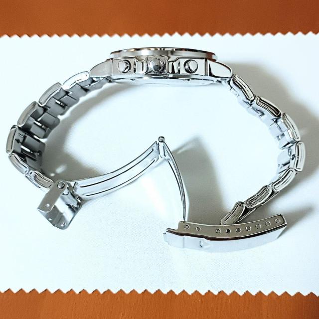 新品未使用セイコークロノグラフ クオーツ メンズ腕時計ホワイトカラー正規品 < 男性アクセサリー/時計 新品未使用セイコークロノグラフ クオーツ メンズ腕時計ホワイトカラー正規品 < 男性アクセサリー/時計の