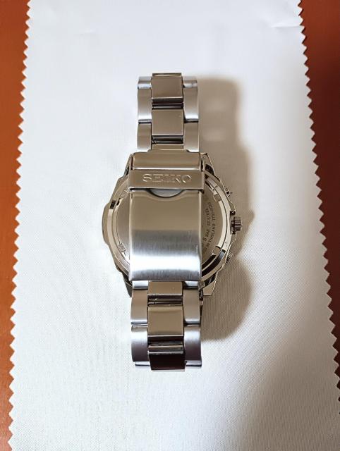 新品未使用セイコークロノグラフ クオーツ メンズ腕時計ホワイトカラー正規品 < 男性アクセサリー/時計 新品未使用セイコークロノグラフ クオーツ メンズ腕時計ホワイトカラー正規品 < 男性アクセサリー/時計の