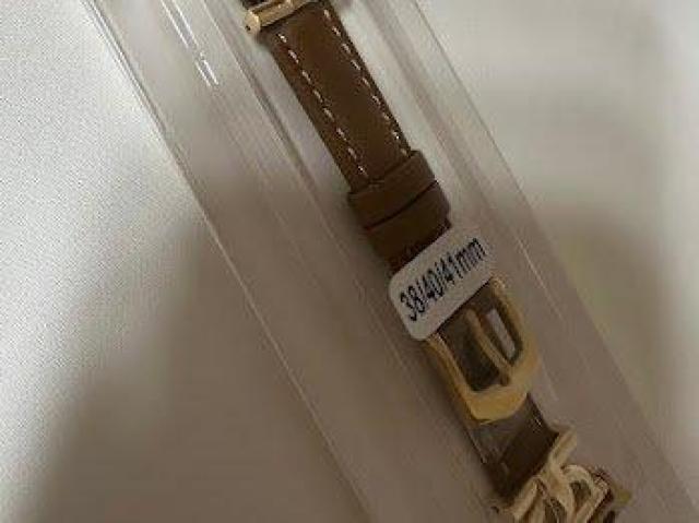 Apple Watch バンド 合皮 38/40/41mm ブラウン+ゴールド < 女性アクセサリー/時計 Apple Watch バンド 合皮 38/40/41mm ブラウン+ゴールド < 女性アクセサリー/時計の