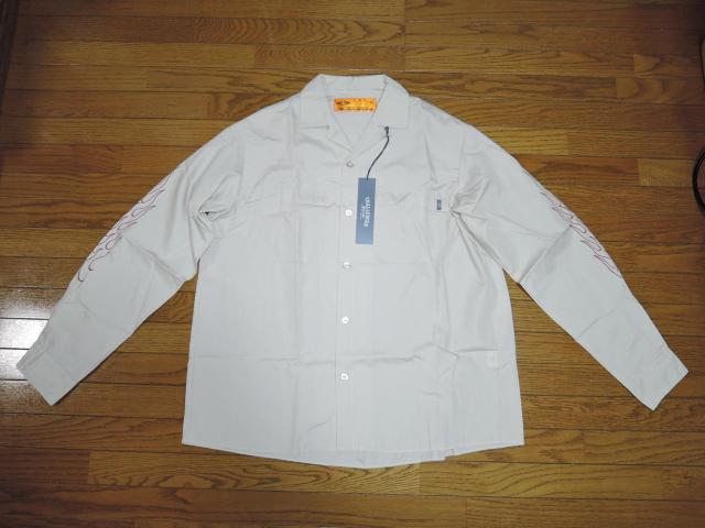 Vi CHALLENGER `W[ L/S FIRE WORK SHIRT t@C[p^[ [NVc M x[W  jt@bV 