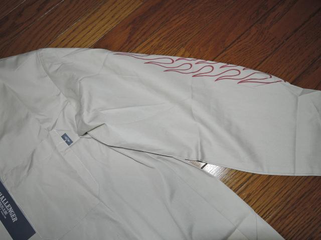 Vi CHALLENGER `W[ L/S FIRE WORK SHIRT t@C[p^[ [NVc M x[W  jt@bV 