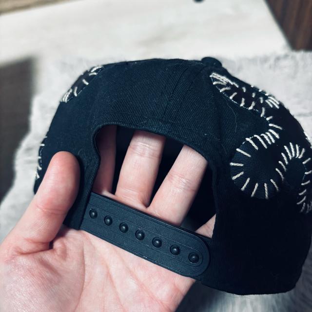 Hand sewing custom leather cap(フリーサイズ < 女性ファッション Hand sewing custom leather cap(フリーサイズ < 女性ファッションの