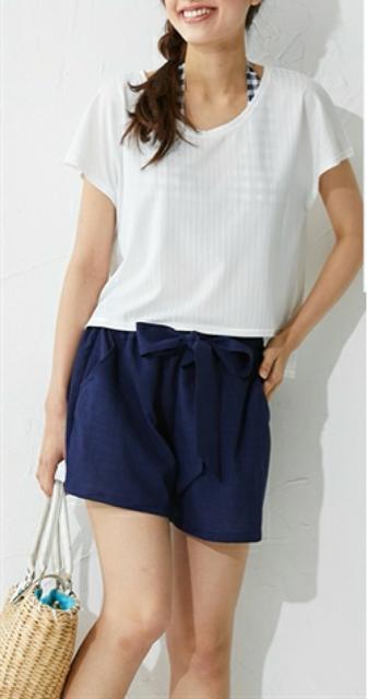 新品☆5L♪チェック柄ビキニ♪水着4点セット♪トップス・短パン付き♪☆E162 < 女性ファッション 新品☆5L♪チェック柄ビキニ♪水着4点セット♪トップス・短パン付き♪☆E162 < 女性ファッションの