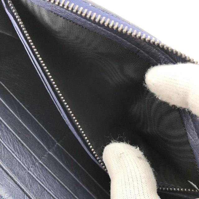 【希少】 BOTTEGA VENETA ボッテガヴェネタ 長財布 イントレチャート オーストリッチ ラウンドファスナー ネイビー < ブランド 【希少】 BOTTEGA VENETA ボッテガヴェネタ 長財布 イントレチャート オーストリッチ ラウンドファスナー ネイビー < ブランドの