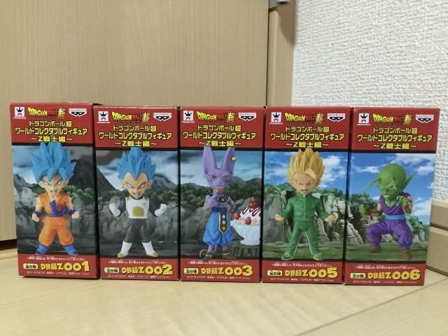 ドラゴンボール超 コレクタブルフィギュア Z戦士編 5種セット < アニメ/コミック/キャラクター  ドラゴンボール超 コレクタブルフィギュア Z戦士編 5種セット  < アニメ/コミック/キャラクターの