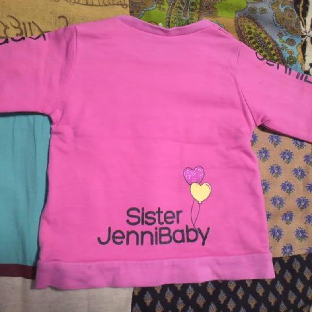 キッズSISTER JENNI/ジェニーピンク スウェット・トレーナー 80p < ブランド キッズSISTER JENNI/ジェニーピンク スウェット・トレーナー 80p < ブランドの