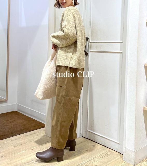 新品 studio CLIP★ミックスヤーントップス < 女性ファッション  新品 studio CLIP★ミックスヤーントップス < 女性ファッションの