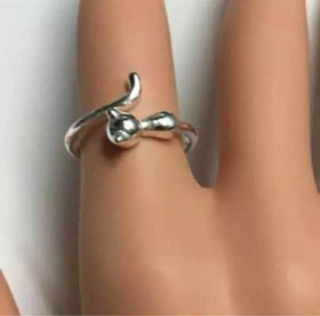 シルバー925 フリーサイズ 可愛いネコちゃん < 男性アクセサリー/時計  シルバー925 フリーサイズ 可愛いネコちゃん < 男性アクセサリー/時計の