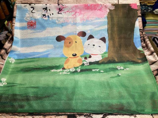 送料無料!可愛い空間を演出!人気のワンちゃん&ネコちゃん柄 和調のれんE柄(2柄から)1枚 < インテリア/ライフ  送料無料!可愛い空間を演出!人気のワンちゃん&ネコちゃん柄 和調のれんE柄(2柄から)1枚 < インテリア/ライフの