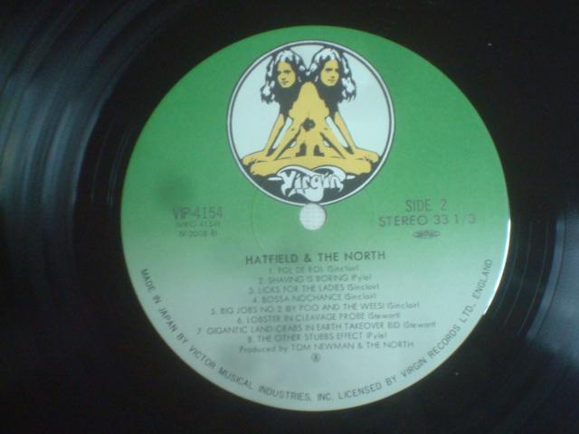 Tisamej / nbgtB[hUEm[XiHATFIELD & THE NORTHj ѕtLP  CD/DVD/rfI 