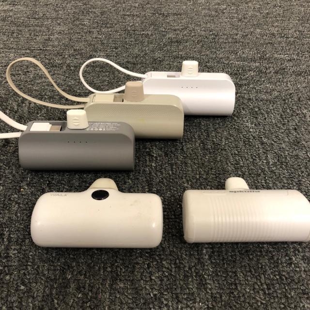 即決 モバイルバッテリー 5個セット < 家電/AV 即決 モバイルバッテリー 5個セット < 家電/AVの