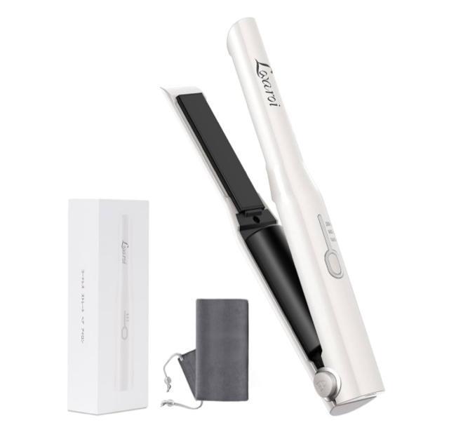 ◆新品未使用◆ヘアアイロン 20ミリ コテ ストレートアイロン コードレス 男女兼用 持ち運び 充電式 ホワイト < 家電/AV  ◆新品未使用◆ヘアアイロン 20ミリ コテ ストレートアイロン コードレス 男女兼用 持ち運び 充電式 ホワイト  < 家電/AVの