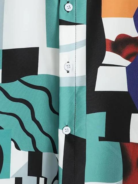 爆ヤス価格990円★メンズ半袖ボタンアップラペルシャツ、ハワイアンスタイル USAサイズS(日本サイズL相当) < 男性ファッション 爆ヤス価格990円★メンズ半袖ボタンアップラペルシャツ、ハワイアンスタイル USAサイズS(日本サイズL相当) < 男性ファッションの