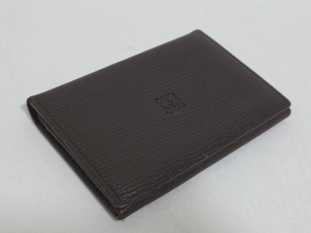 正規 ロエベ アマソナ アナグラムロゴ クラシックレザー カードケース 濃茶 名刺入れ パスケース 定期入れ 約11×7 男女兼用 < ブランド 正規 ロエベ アマソナ アナグラムロゴ クラシックレザー カードケース 濃茶 名刺入れ パスケース 定期入れ 約11×7 男女兼用 < ブランドの