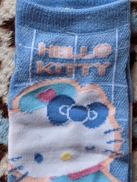 キティソックス 靴下(ブルー) < おもちゃ キティソックス 靴下(ブルー) < おもちゃの