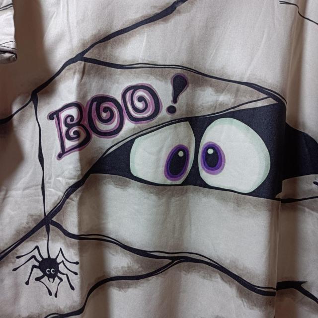 新品★Boo! マミー(ミイラ)風デザイン半袖Tシャツ/XL < 女性ファッション  新品★Boo! マミー(ミイラ)風デザイン半袖Tシャツ/XL < 女性ファッションの