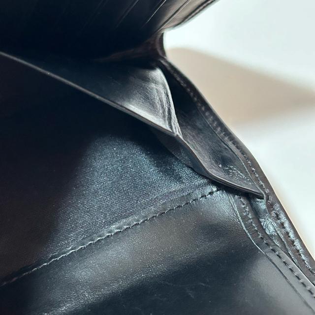 美品 PRADA プラダ テスートナイロン レザー リボン 三つ折り 財布 札入れ 小銭入れ カード入れ ブラック < ブランド 美品 PRADA プラダ テスートナイロン レザー リボン 三つ折り 財布 札入れ 小銭入れ カード入れ ブラック < ブランドの