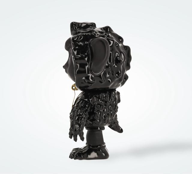 SEVESKIG \ Bitter Melon Monster Leo soft vinyl figure "BLACK" �� �z�r�[�� 