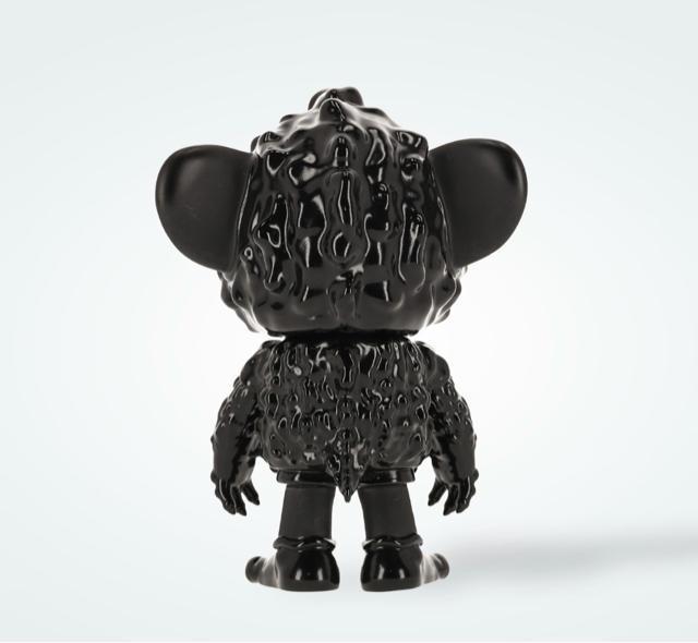 SEVESKIG \ Bitter Melon Monster Leo soft vinyl figure "BLACK" �� �z�r�[�� 