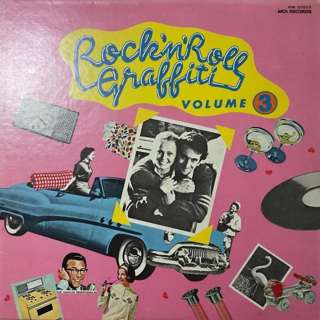 MCA RECORDS Rockin'Roll Graffiti VOLUME 3 LP���R�[�h VIM-20002  �� CD/DVD/�r�f�I�� 