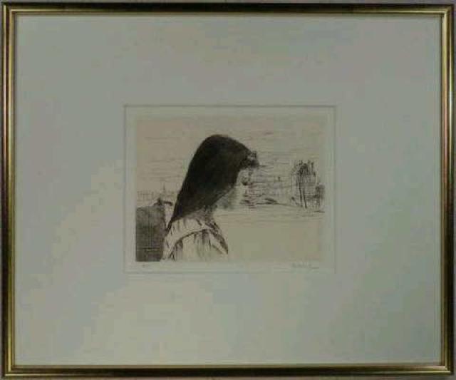 絵画 エッチング 大津英敏『ポン・ロワイヤル』版画 限定版 真作保証 < ホビー 絵画 エッチング 大津英敏『ポン・ロワイヤル』版画 限定版 真作保証 < ホビーの