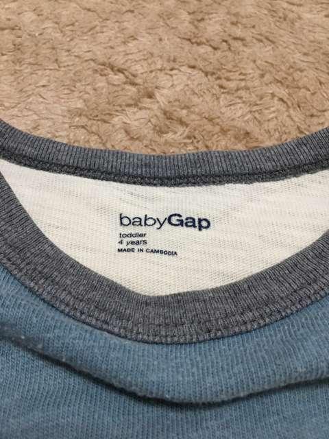 ベビーGAP 男の子用 ロンT 4歳 < キッズ/ベビー ベビーGAP 男の子用 ロンT 4歳 < キッズ/ベビーの