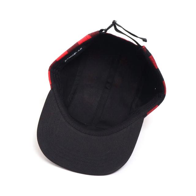 新品 アトモス ATMOS LAB ブロックチェック柄 キャップ 赤黒 < ブランド 新品 アトモス ATMOS LAB ブロックチェック柄 キャップ 赤黒 < ブランドの