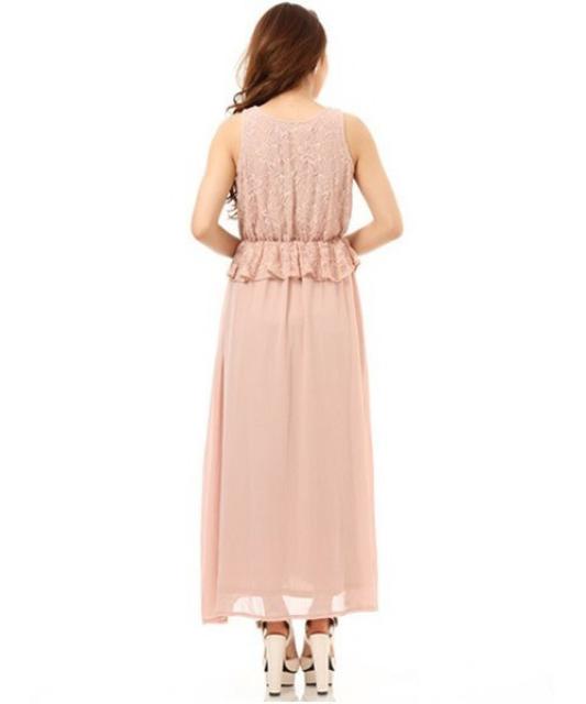 SALEセール●定価8,800円●LIP SERVICE●レースペプラムロングワンピース●白ホワイト < ブランド  SALEセール●定価8,800円●LIP SERVICE●レースペプラムロングワンピース●白ホワイト < ブランドの
