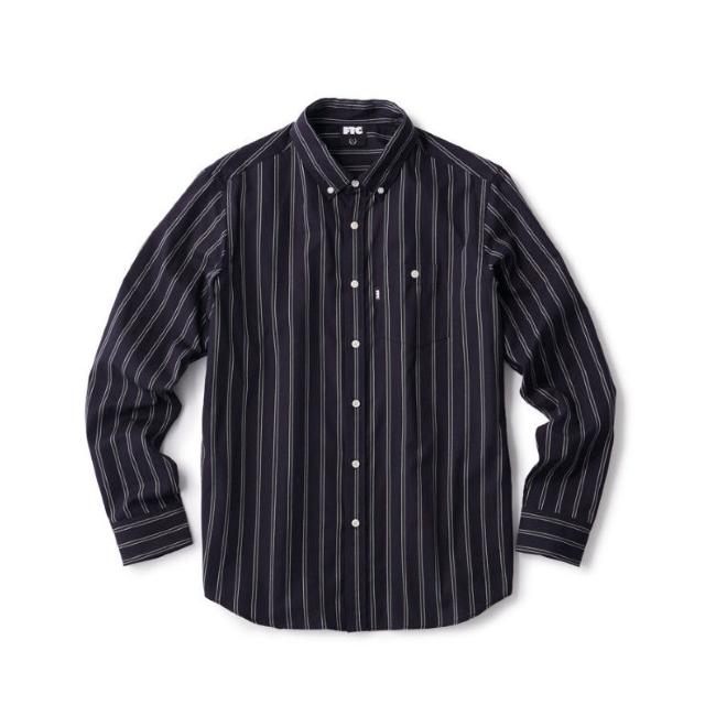 新品エフティーシーFTCストライプシャツM TWILL B.D SHIRT < ブランド  新品エフティーシーFTCストライプシャツM TWILL B.D SHIRT  < ブランドの